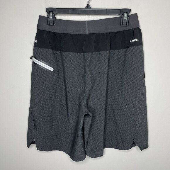 SPYDER Shorts Mens Medium M Gray Active Performance Lightweight Pockets Stretch - Picture 4 of 8